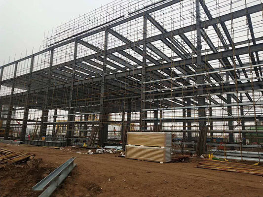 Construção alta estrutural das construções de aço da elevação das construções de armação de aço dos multi assoalhos