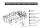 Estrutura de quadro de aço da luz do custo de construção do metal do armazém da construção de aço da casa pré-fabricada