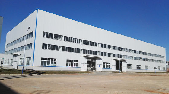 Construções modernas da fábrica da construção pré-fabricada da oficina da construção de aço