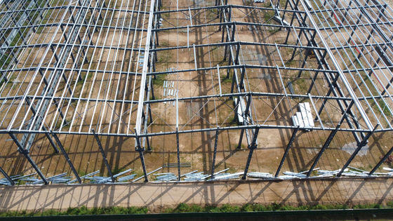 4000m2 Estrutura de aço pré-fabricada Armazém H Secção de aço
