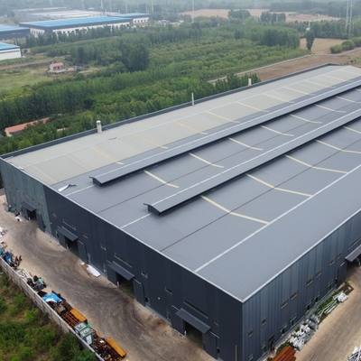 Estrutura de armazém de aço de grande espaço para edifícios de logística