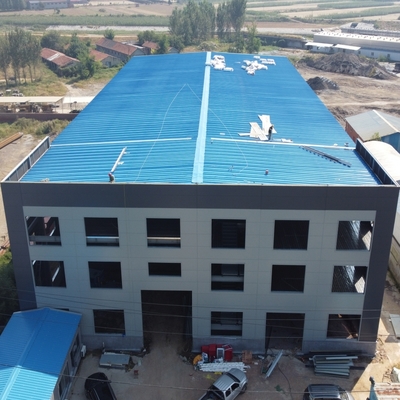 Estruturas de aço galvanizado pré-fabricadas para edifícios industriais