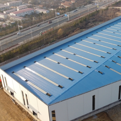 Oficina de Estrutura de Aço Pré-Fabricada com Vida Útil de 50 Anos Certificada CE