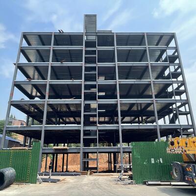 Hotel moderno com estrutura de aço pré-fabricada de vários andares