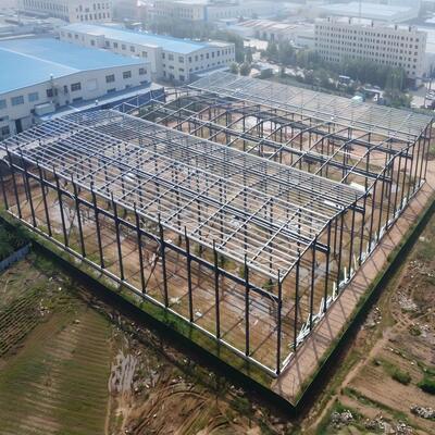 Oficina de construção de aço para armazém de pré-fabricação Oficina de edifícios de estrutura de aço para casas pré-fabricadas