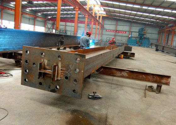 Estruturas pré-fabricadas de aço Q235B Q355B ASTM A36 H