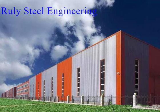 Venda a quente de aço pré-fabricado Oficinas de construção Metal galvanizado Portal Quadro Construção Armazenamento