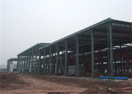 Construções de aço industriais pesadas da fabricação da construção da estrutura da armação de aço de Q355B