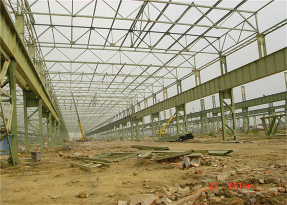 Fabricação de construção da construção de aço do armazém da casa pré-fabricada do grande período de Q235B
