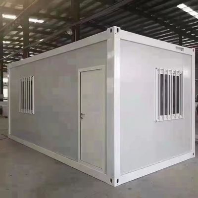Casa contêiner prefabricada de aço galvanizado com painéis sanduíche EPS