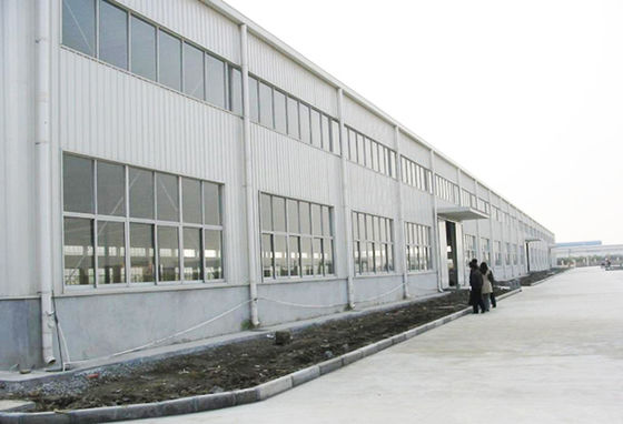 Venda a quente de aço pré-fabricado Oficinas de construção Metal galvanizado Portal Quadro Construção Armazenamento