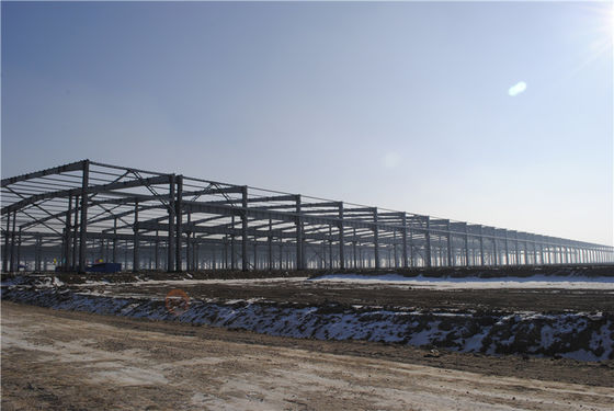 Edifício Prefabricado de Estruturas de Aço Parque Industrial 200000m2