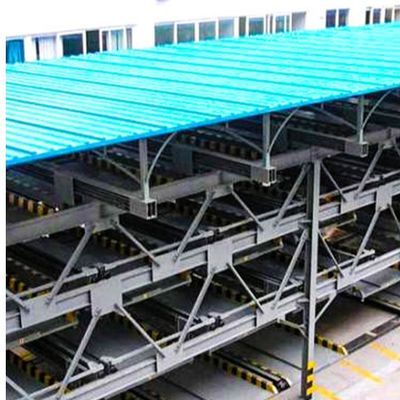 Estrutura pré-fabricada de aço para estacionamento de vários andares e grande vão Q235B Q355B
