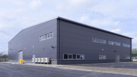 Quadra de Basquete com Estrutura de Aço Pré-Fabricada Multiuso Grande Extensão
