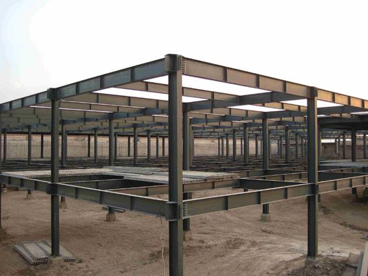 Construção industrial pré-fabricada Estrutura de aço leve Edifício de armazém Secção H Produção da China