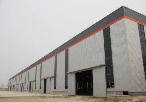 Construção industrial pré-fabricada Estrutura de aço leve Edifício de armazém Secção H Produção da China