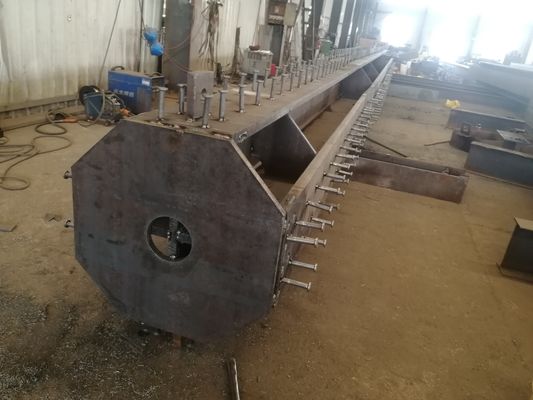Viga H Soldada Aço Q235B Q355B ASTM A36 para Construção