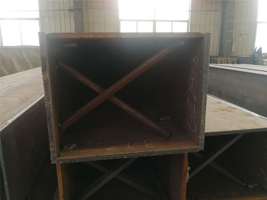 Viga H Soldada Aço Q235B Q355B ASTM A36 para Construção