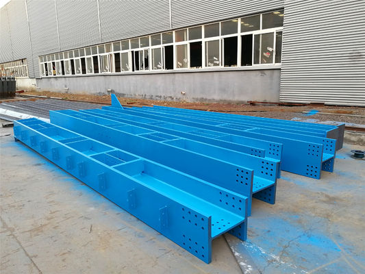 Viga H Soldada Aço Q235B Q355B ASTM A36 para Construção