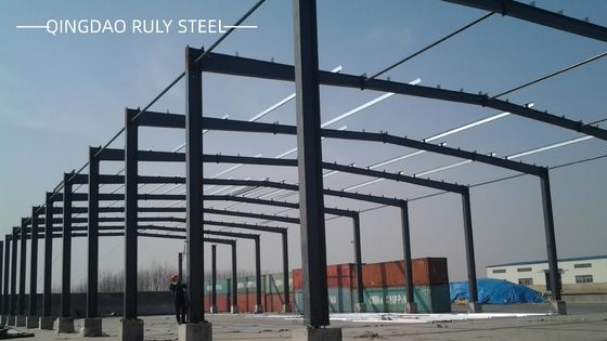 Large Span Customized Industrial Factory Shed Prefabricated Steel Structure Workshop (Oficina de estruturas pré-fabricadas de aço)