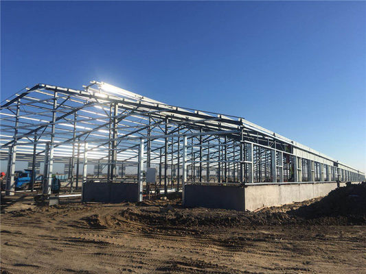 Edifício de Fazenda de Gado com Estrutura de Aço Pré-Fabricada Q235B