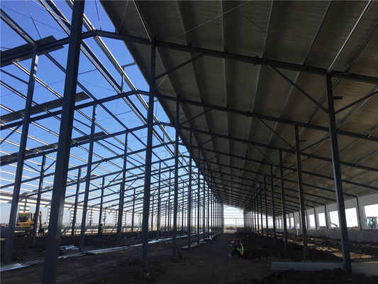 Edifício de Fazenda de Gado com Estrutura de Aço Pré-Fabricada Q235B