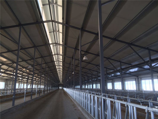 Estábulo de aço com isolamento pré-fabricado e painel sanduíche