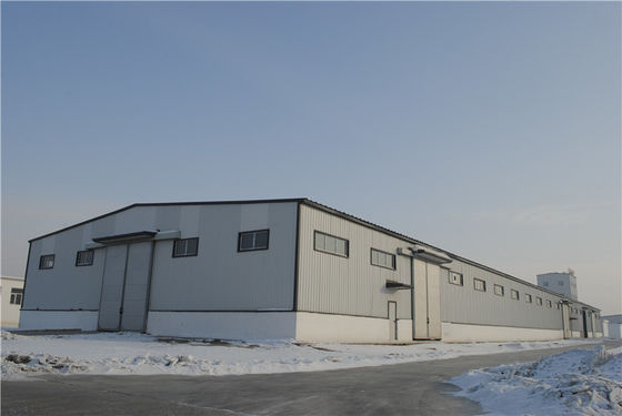 Estrutura de aço galvanizado/pintado Edifício de armazém pré-fabricado Oficina de construção de estrutura de aço