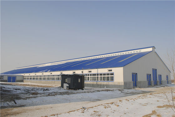 Armazém/Oficina Pré-Fabricado em Aço com Grande Vão
