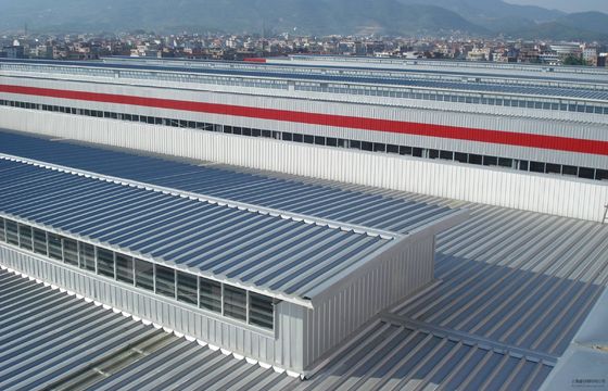 Estrutura de aço de construção rápida Painéis de parede de aço de cor Galvanizado pré-fabricado