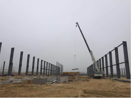 Construção rápida pré-fabricado Metal Shed Estrutura metálica de aço resistente a terremotos Oficina