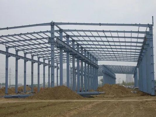 Instalação Económica Chinesa Oficina de Estruturas de Aço Pré-Montadas Construção Rápida Velocidade Gratuita Personalização