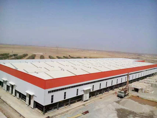 Económico Armazém de metais pré-fabricados Construção rápida