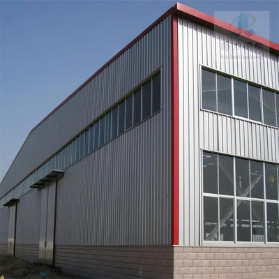 Armazém de estruturas de aço pré-fabricadas