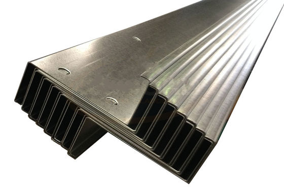 Perfil C/Z Galvanizado para Suporte de Telhado e Parede de Estrutura de Aço