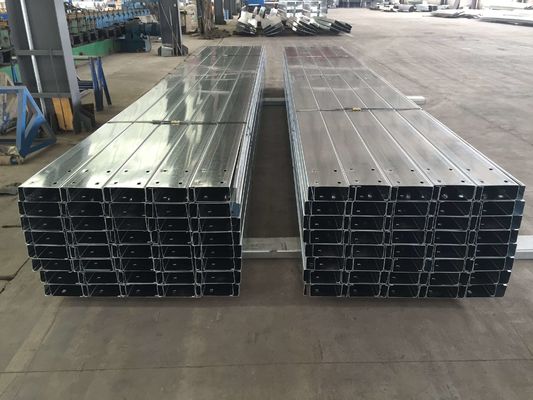 Perfil C/Z Galvanizado para Suporte de Telhado e Parede de Estrutura de Aço