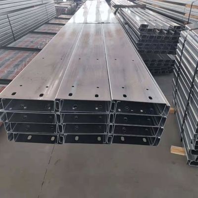 Perfil C/Z Galvanizado para Suporte de Telhado e Parede de Estrutura de Aço