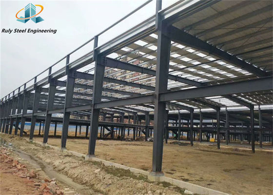 Estruturas de aço pré-fabricadas Fabricação de edifícios Armazém