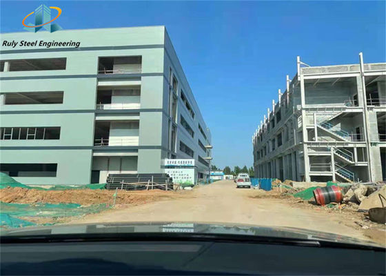Estrutura de aço pré-fabricada de grande comprimento Construção Oficina de armazém Construção Metal pré-fabricado Seção industrial H