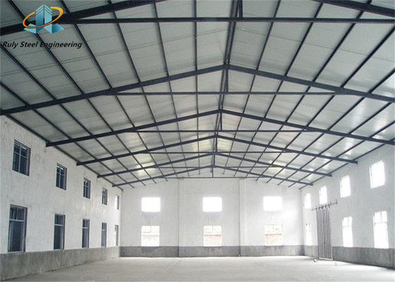 Estrutura de aço pré-fabricada Moinho de farinha Oficinas de grande comprimento de comprimento