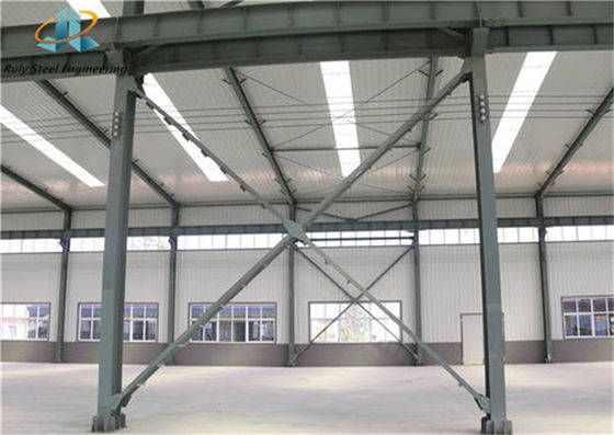 Estrutura de aço pré-fabricada de alta qualidade Construção de edifícios Multi-story Large Span Workshop Cold Storage Metal Shed