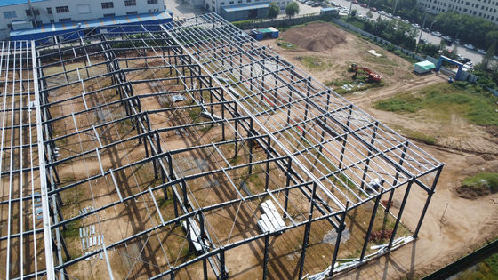 4000m2 Estrutura de aço pré-fabricada Armazém H Secção de aço