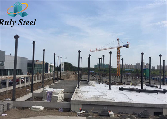 Estrutura de aço de portal pré-fabricada Construção Estrutura de aço moderna