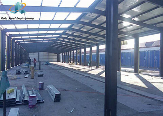 China Construção de estruturas industriais de aço Oficina pré-fabricada com projeto livre