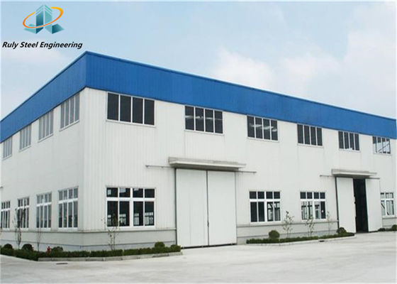 Prefabricados Estrutura de aço de grande comprimento Edifício metálico Sala industrial Atelier Armazém