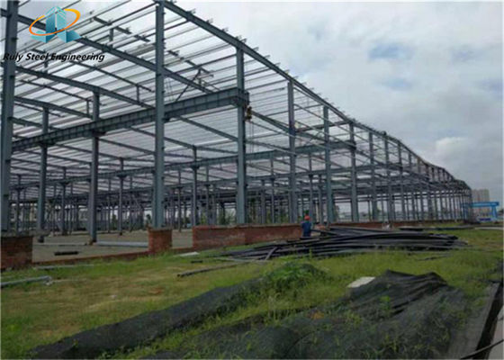 Construção de aço pré-fabricada que constrói a fábrica do vestuário da construção de aço de Q235B