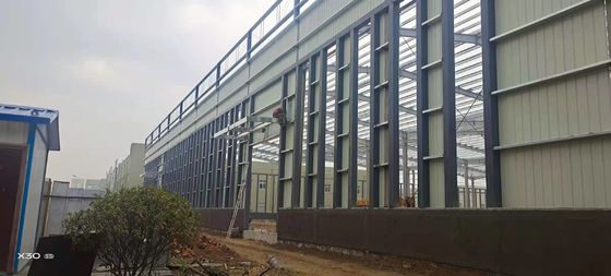 Fácil de instalar Oficina de estruturas pré-fabricadas de aço para o Oficina de estruturas de aço