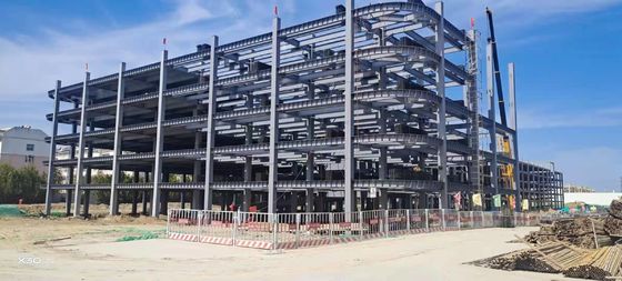 Fácil de instalar Oficina de estruturas pré-fabricadas de aço para o Oficina de estruturas de aço