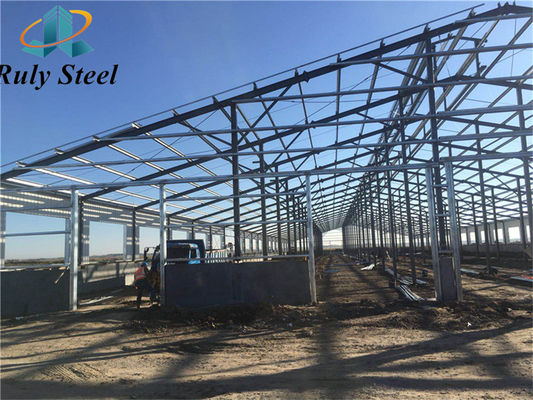 Large Span Prefabricated/Prefab H Beam Design Edifício Metal Q355/Q235 Fábrica Armazém Oficina Estrutura de aço