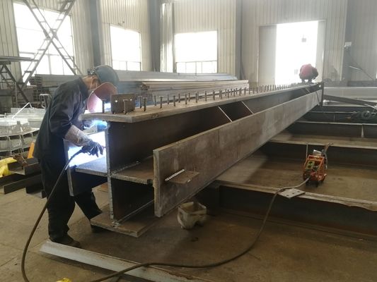 Edifício industrial de alta qualidade Estrutura de aço pré-fabricada Armazém impermeável